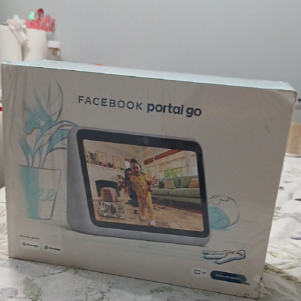 Facebook Portal Go - Sleek Gray Tablet